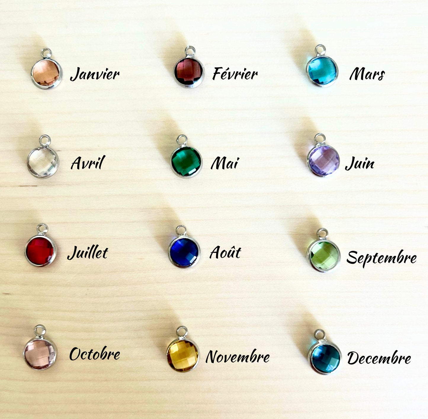 Collier marraine pierre de naissance, bracelet marraine personnalisé, bracelet femme personnalisé, cadeau marraine, cadeau fête des mères