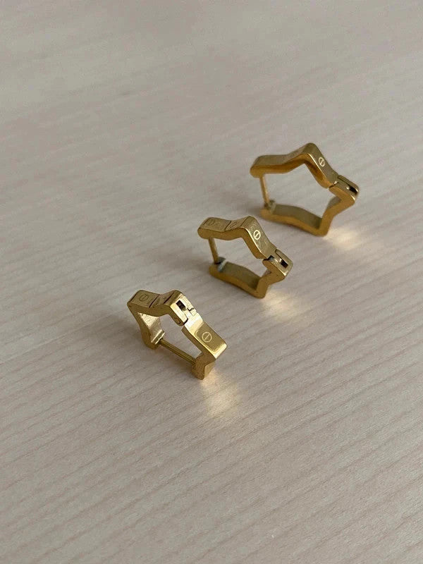 Boucles d'oreilles en forme d'étoile pour femmes, bijou minimaliste, cadeau pour elle