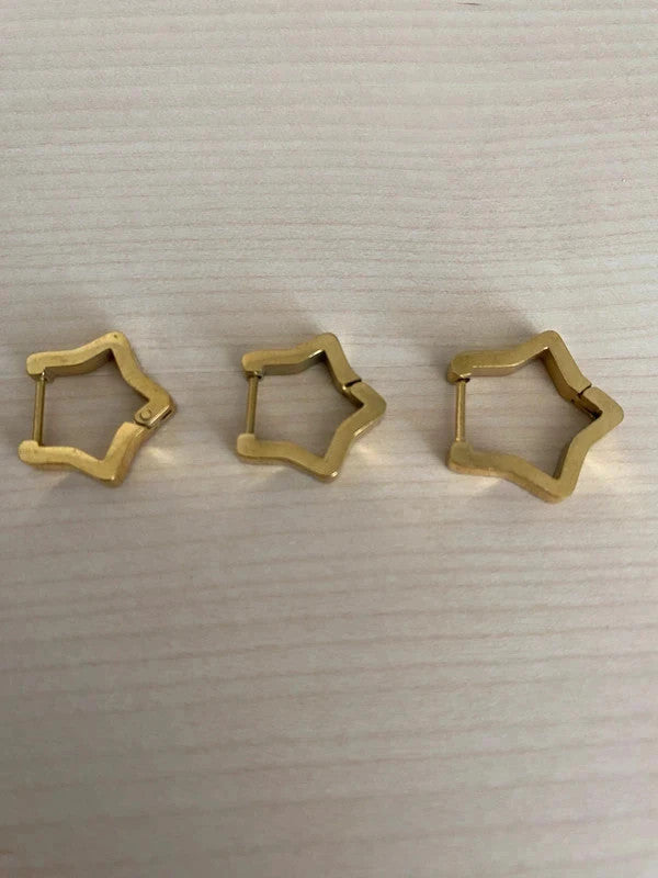 Boucles d'oreilles en forme d'étoile pour femmes, bijou minimaliste, cadeau pour elle