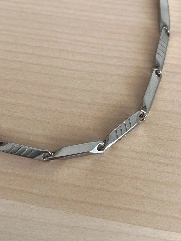 Bracelet homme en acier inoxydable, bracelet gourmette unisexe, accessoire homme