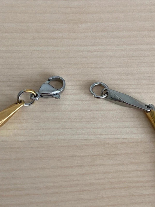 Bracelet homme en acier inoxydable, bracelet gourmette unisexe, accessoire homme