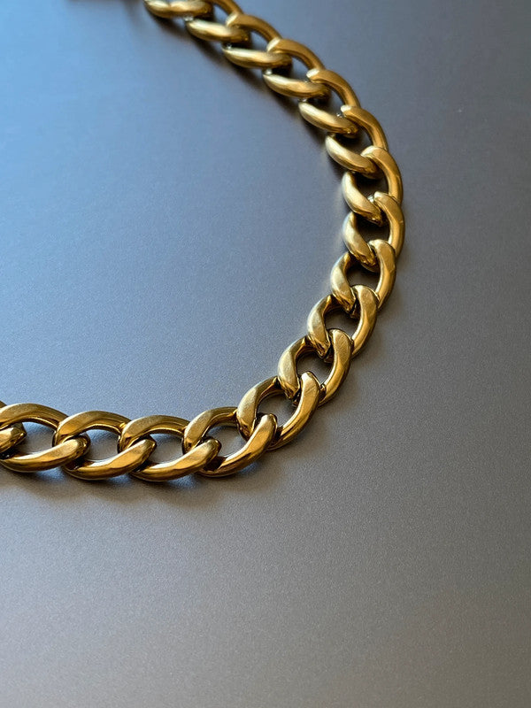 Bracelet femme acier inoxydable, bracelet chaîne or, style vigne, cadeau pour femme
