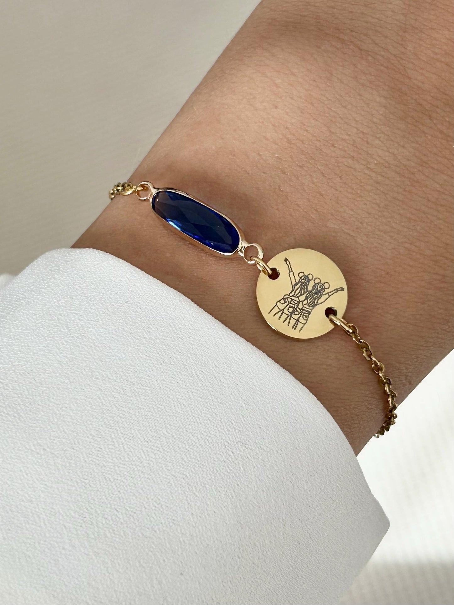 Bracelet sœur pierre de naissance, bracelet sœur de cœur, bracelet amitié, cadeau sœur, cadeau pour meullieure amie, cadeau fête des mères