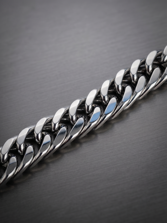 Collier homme en acier inoxydable, collier chaîne griffe, cadeau bijou homme