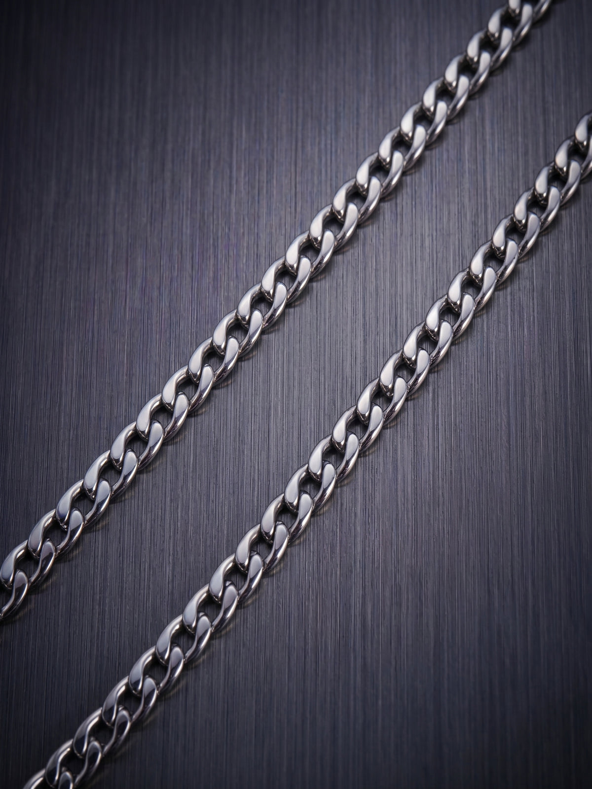Collier homme en acier inoxydable, collier chaîne vigne, bijou homme, cadeau pour lui