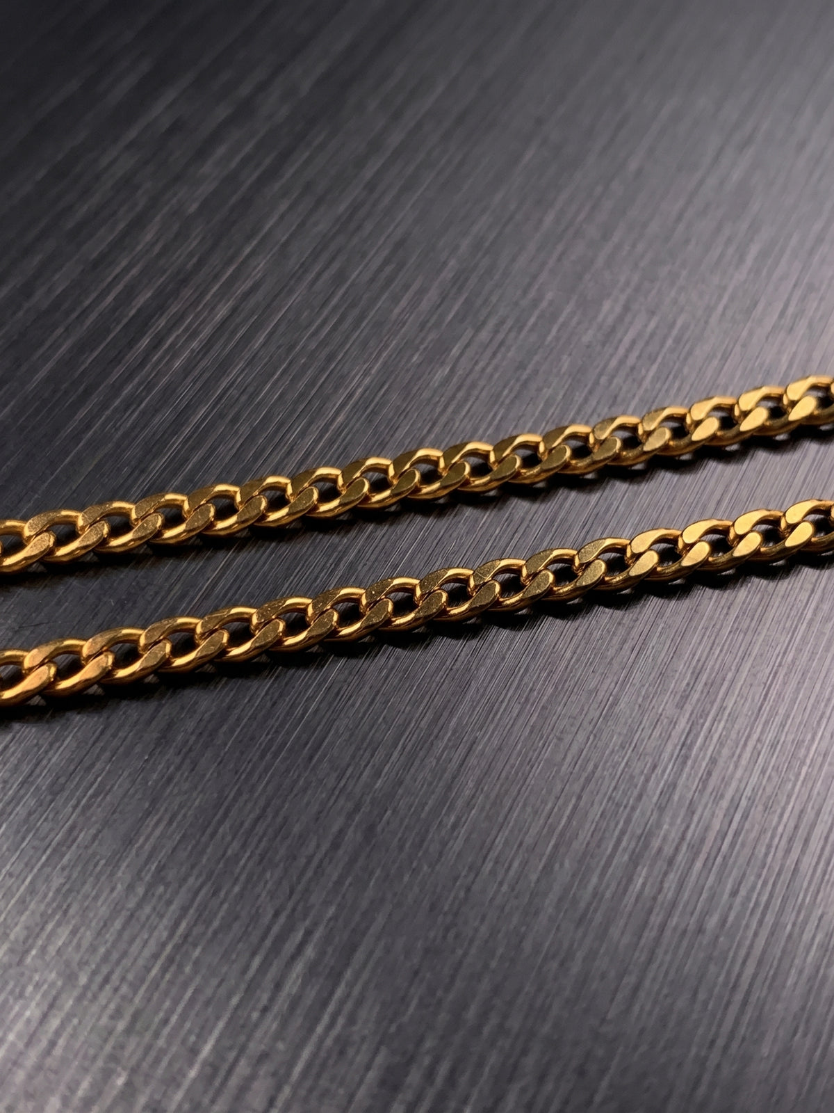 Collier homme en acier inoxydable, collier chaîne dorée cubaine, bijou homme, cadeau pour lui