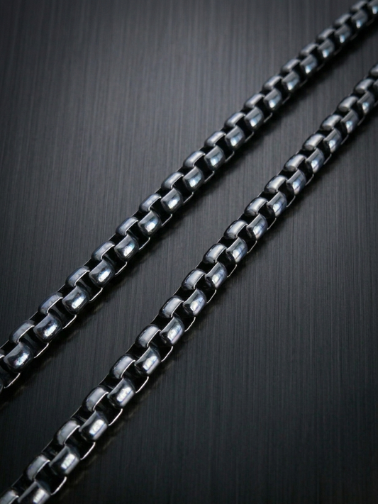 Collier homme en acier inoxydable, collier chaîne sétaire, bijou homme, cadeau pour lui