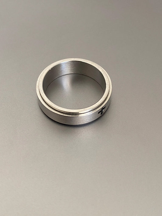 Bague Croix, Bijou Chrétien Élégant pour Femme, Cadeau Religieux