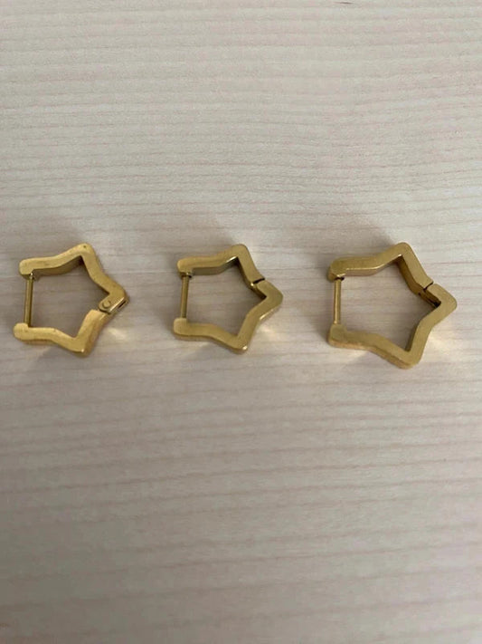 Boucles d'oreilles en forme d'étoile pour femmes, bijou minimaliste, cadeau pour elle