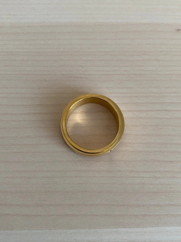 Bague Croix en Acier Inoxydable, Bijou Chrétien Élégant pour Homme, Cadeau Religieux