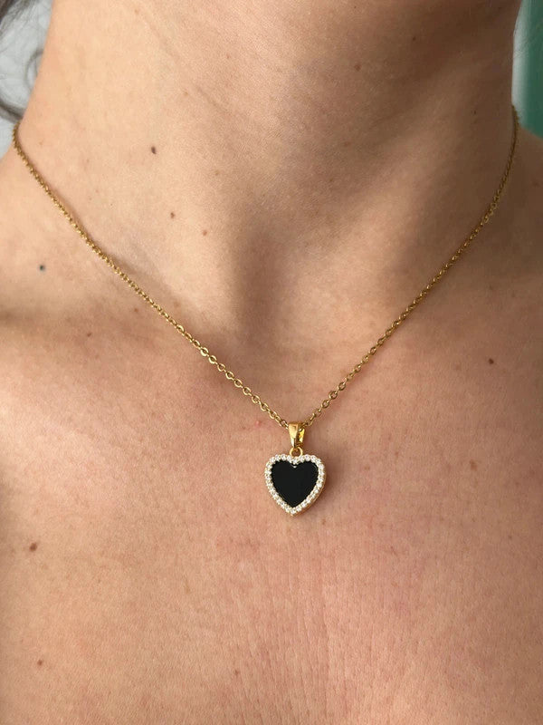 Bracelet cœur en acier inoxydable, bracelet romantique; bracelet couple