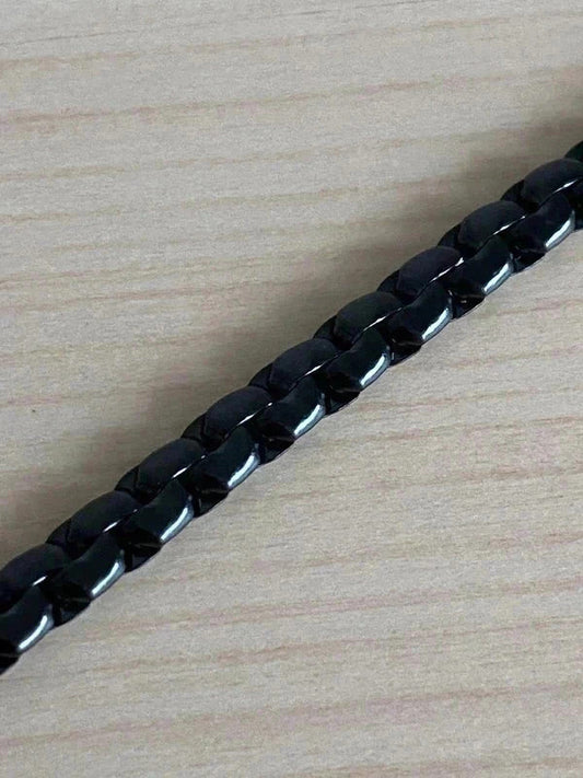 Collier homme en acier inoxydable, collier chaîne escalier, bijou homme, cadeau pour lui