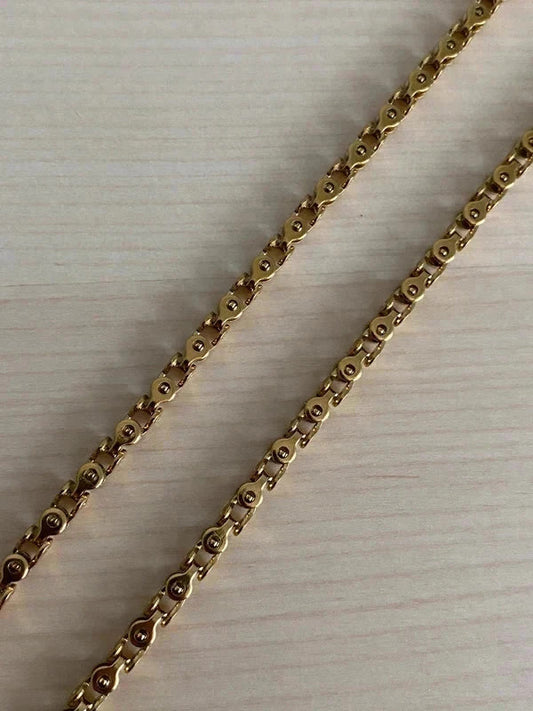 Collier homme en acier inoxydable, collier chaîne nordique , bijou homme, cadeau pour lui