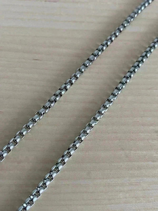 Collier homme en acier inoxydable, collier chaîne sétaire, bijou homme, cadeau pour lui