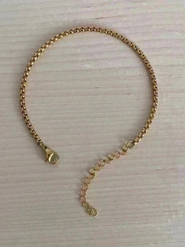 Bracelet homme en acier inoxydable, bracelet chaîne sétaire, bijou homme, cadeau pour lui