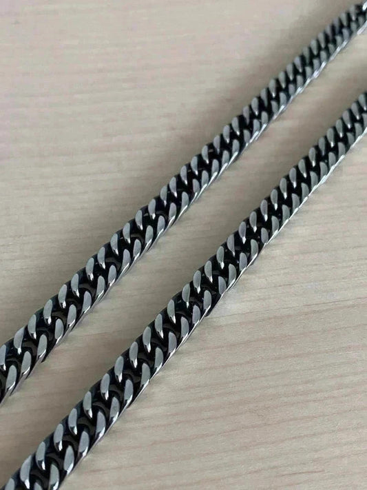 Collier homme en acier inoxydable, collier chaîne griffe, cadeau bijou homme