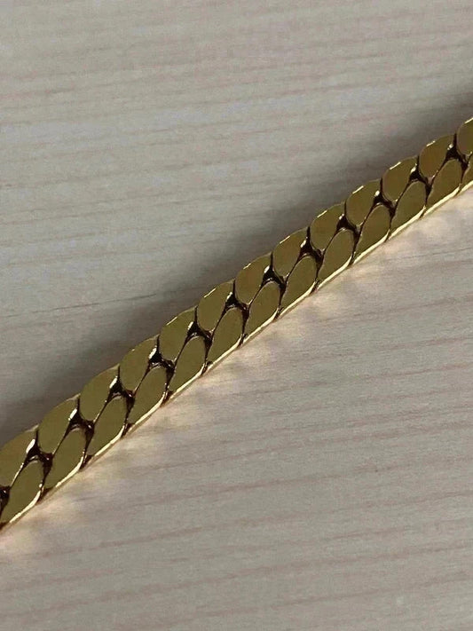 Collier homme en acier inoxydable, collier chaîne rivière, bijou homme, cadeau pour lui