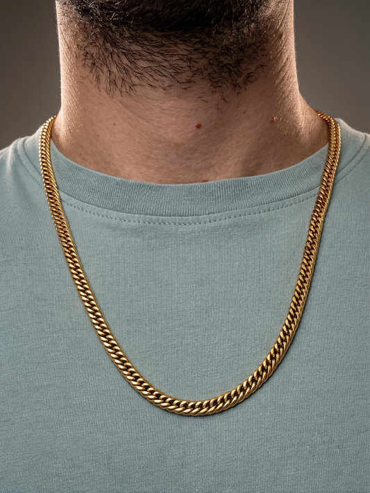 Collier homme en acier inoxydable, collier chaîne griffe, cadeau bijou homme