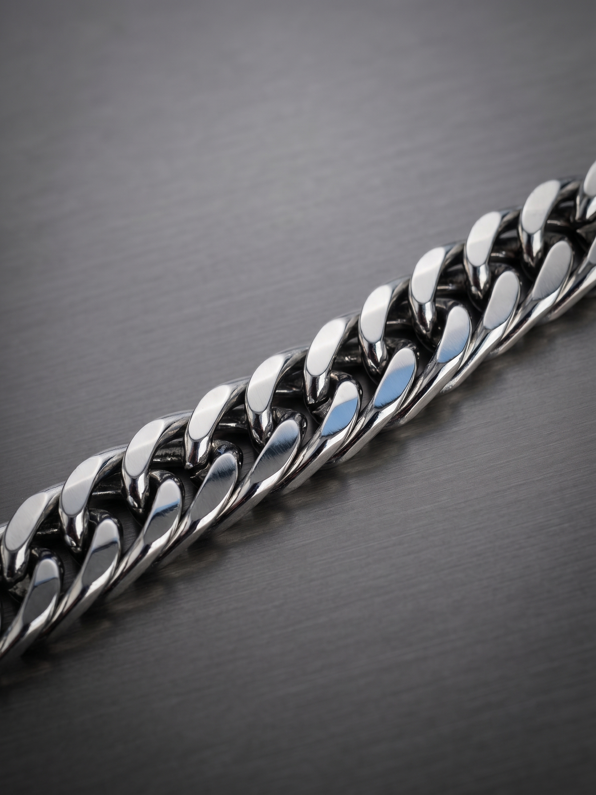 Collier homme en acier inoxydable, collier chaîne griffe, cadeau bijou homme